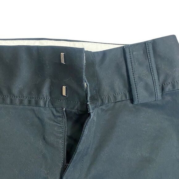Banana Repulic 6 stretch pants black combed cotton flair cropped - Picture 5 of 6